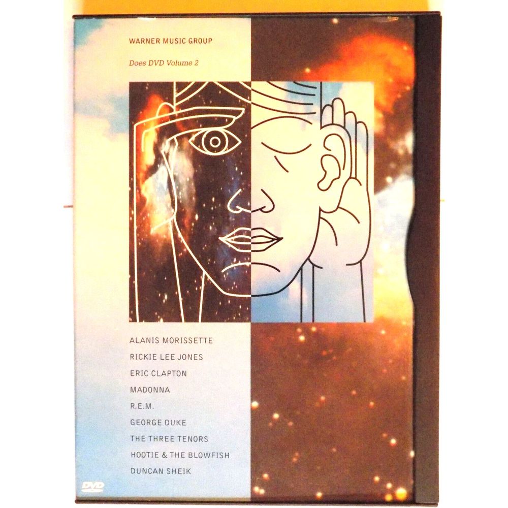 Promo Warner Music Group Does DVD Volume 2 1997 Music Videos Alanis, Hootie etc.